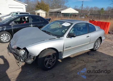 2001 Pontiac Sunfire Se из США, поврежденный, VIN 1G2JB124317114088